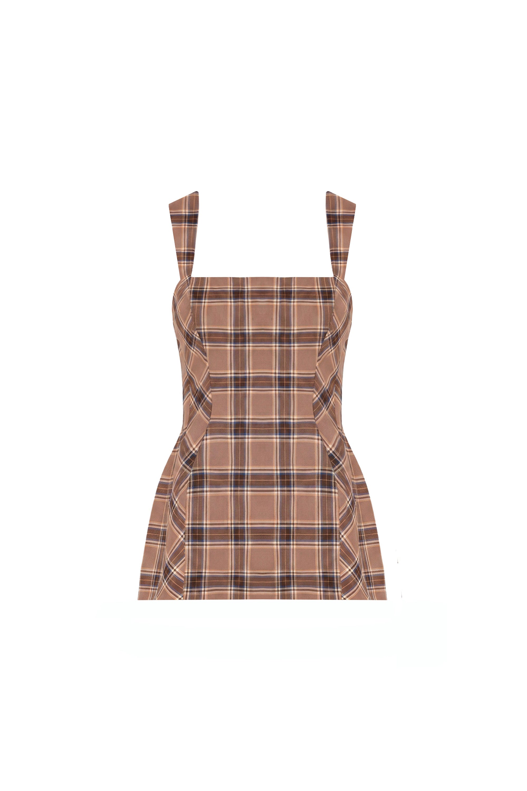 Andreina Top in Academy Plaid view 7