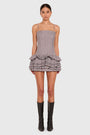 Laureline Romper in Cambridge Plaid View 1