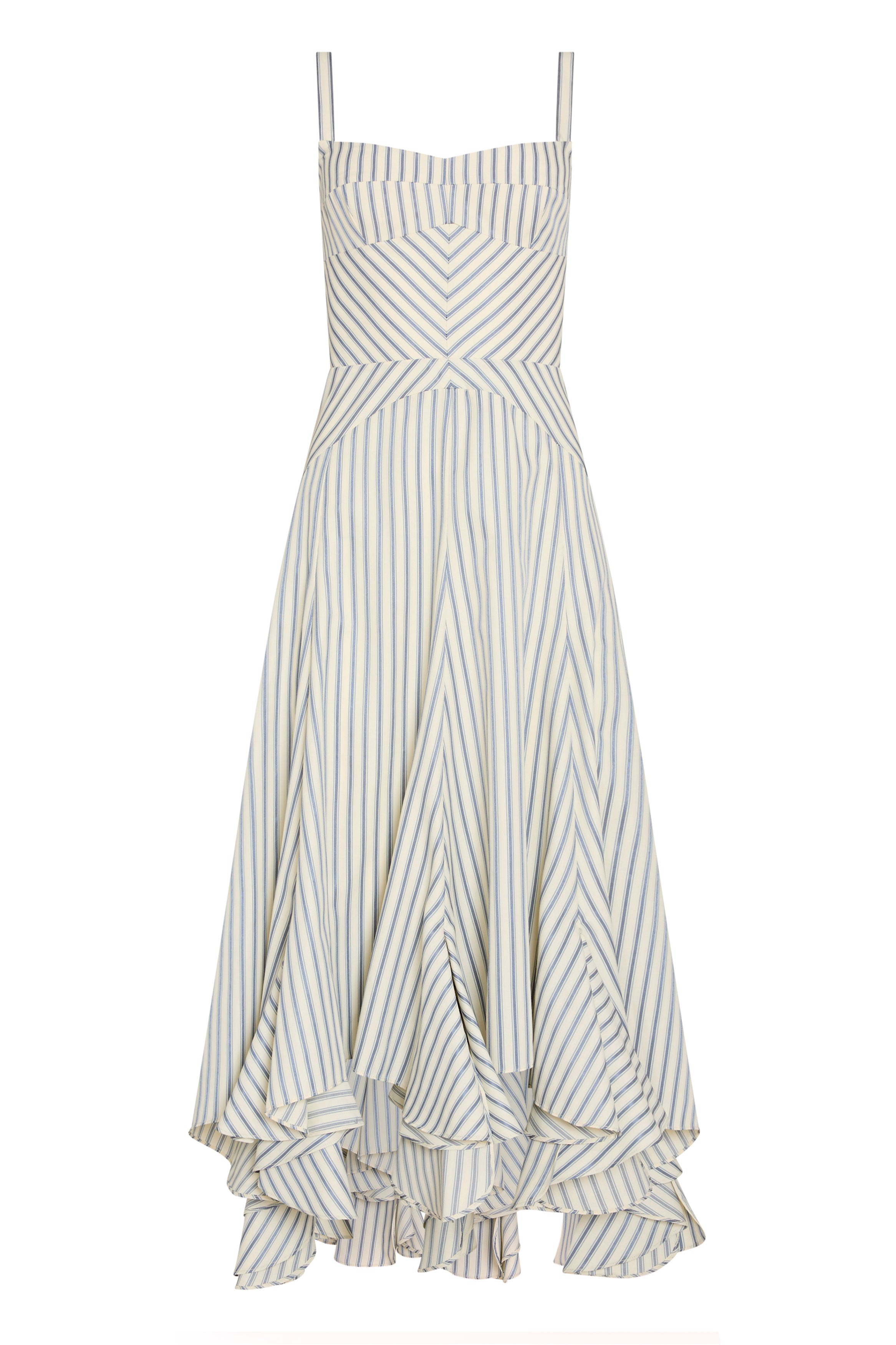 Monterey Dress in Oxford Stripe