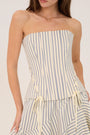 Hathaway Top in Oxford Stripe View 6