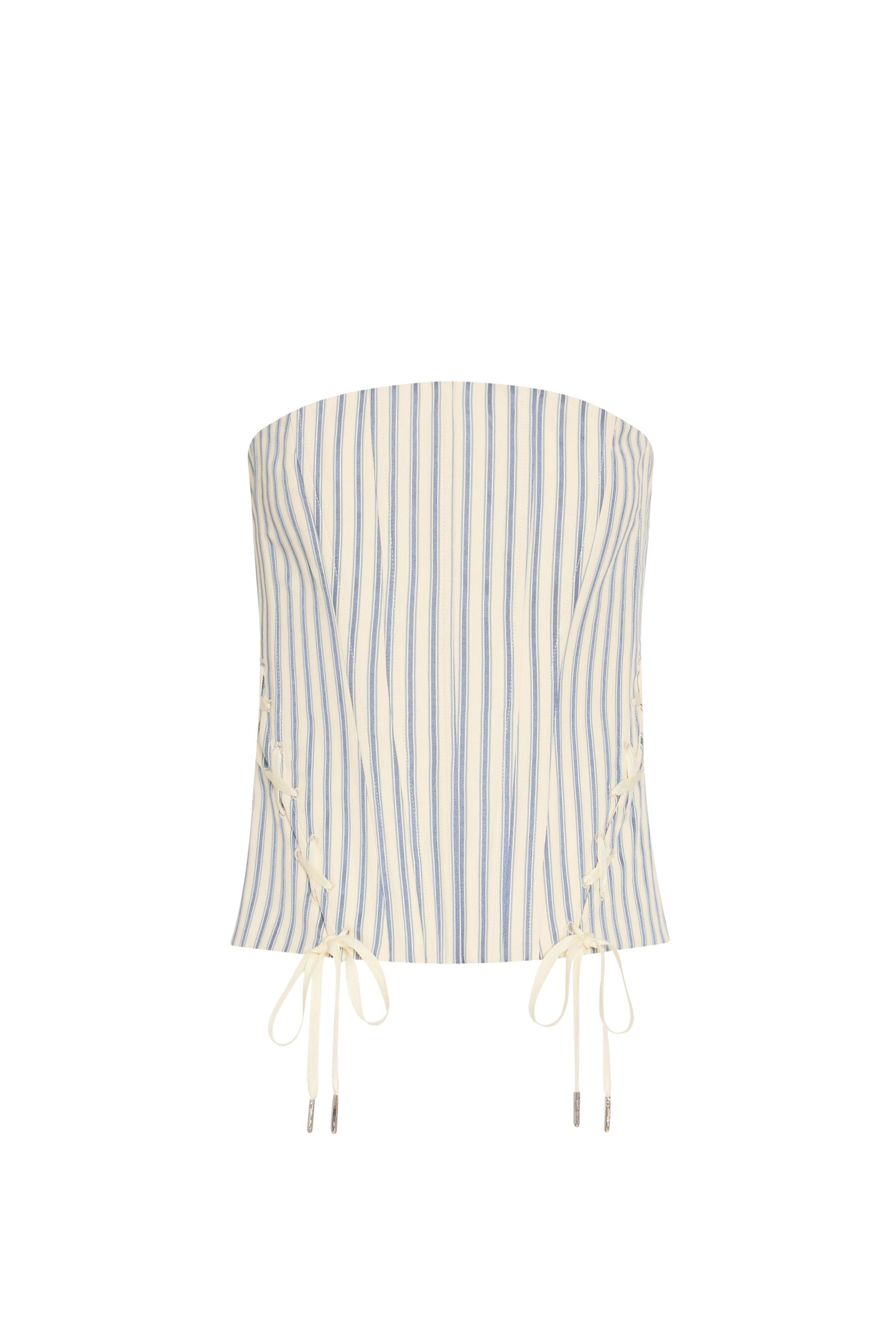 Hathaway Top in Oxford Stripe View 6