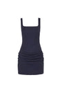 Annabella Dress  in Manchester Pinstripe View 7