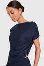 Elroy Top  in Manchester Pinstripe View 4