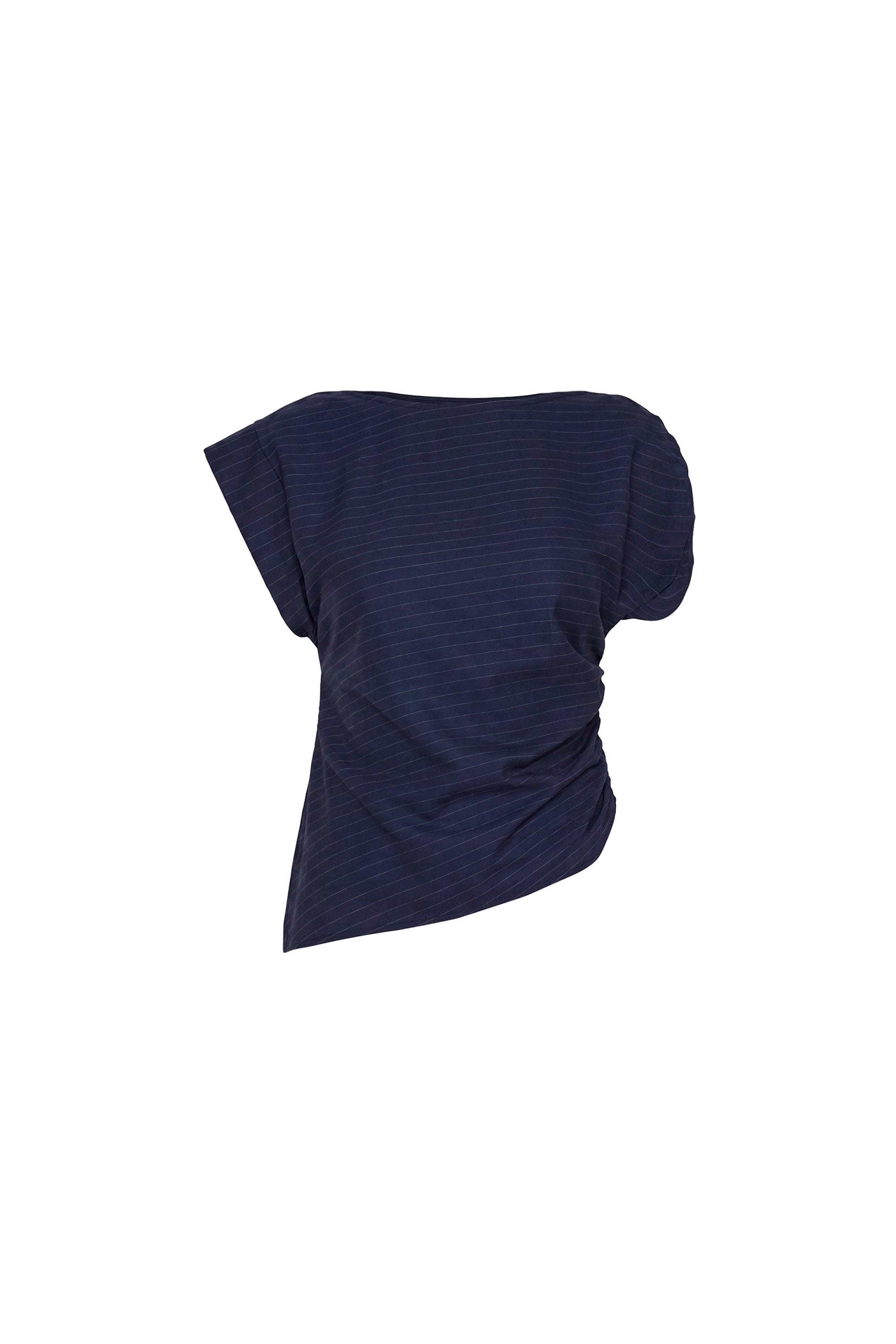 Elroy Top  in Manchester Pinstripe view 5