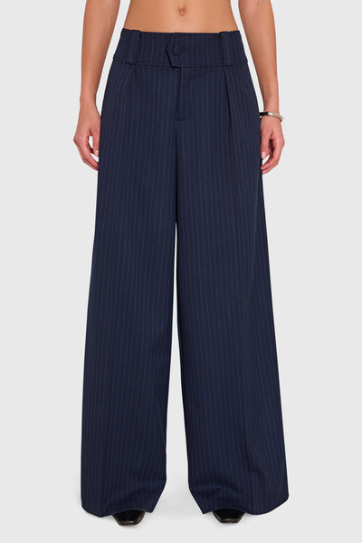 Noho Pants in Manchester Pinstripe