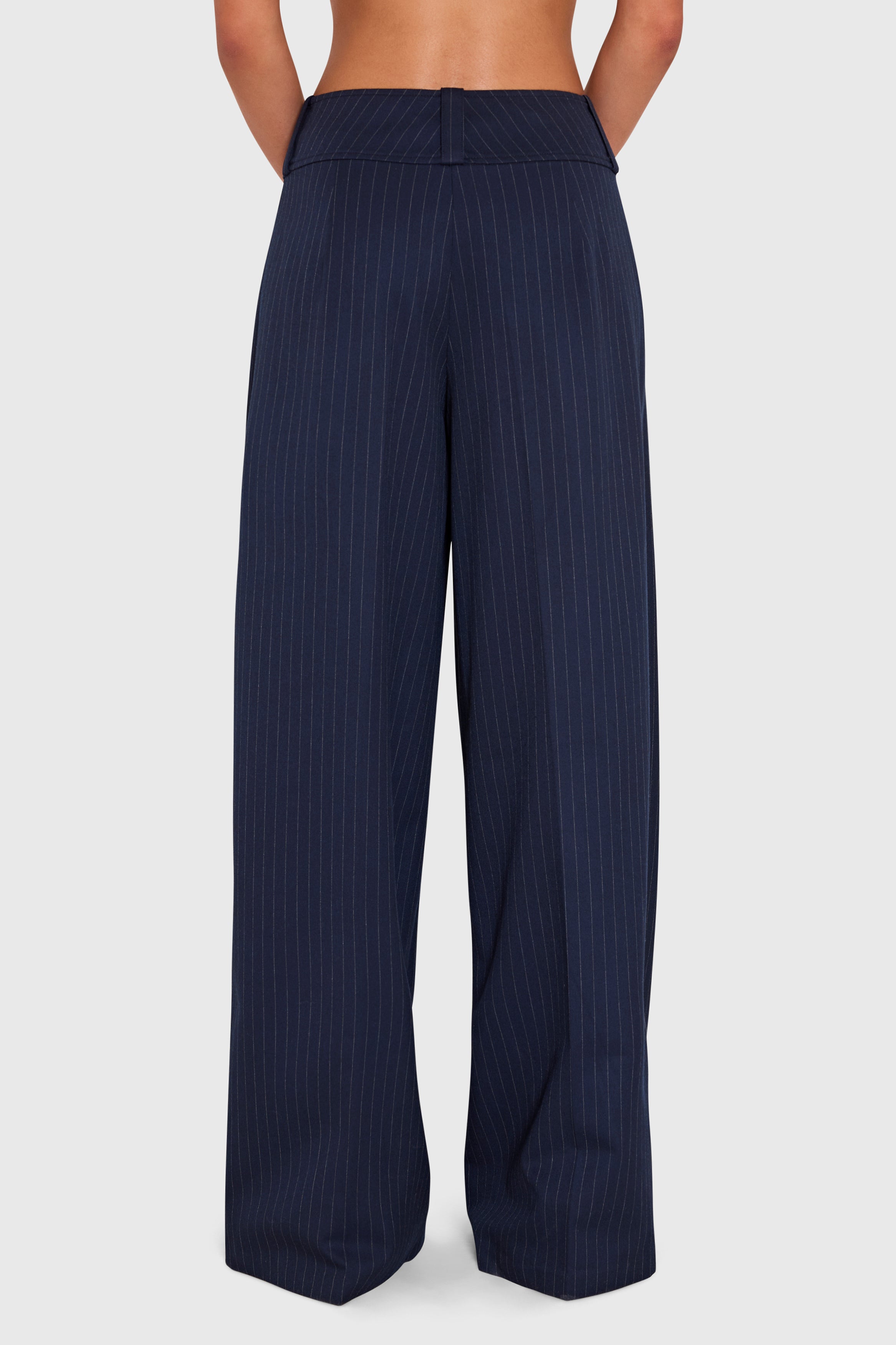 Noho Pants in Manchester Pinstripe view 3