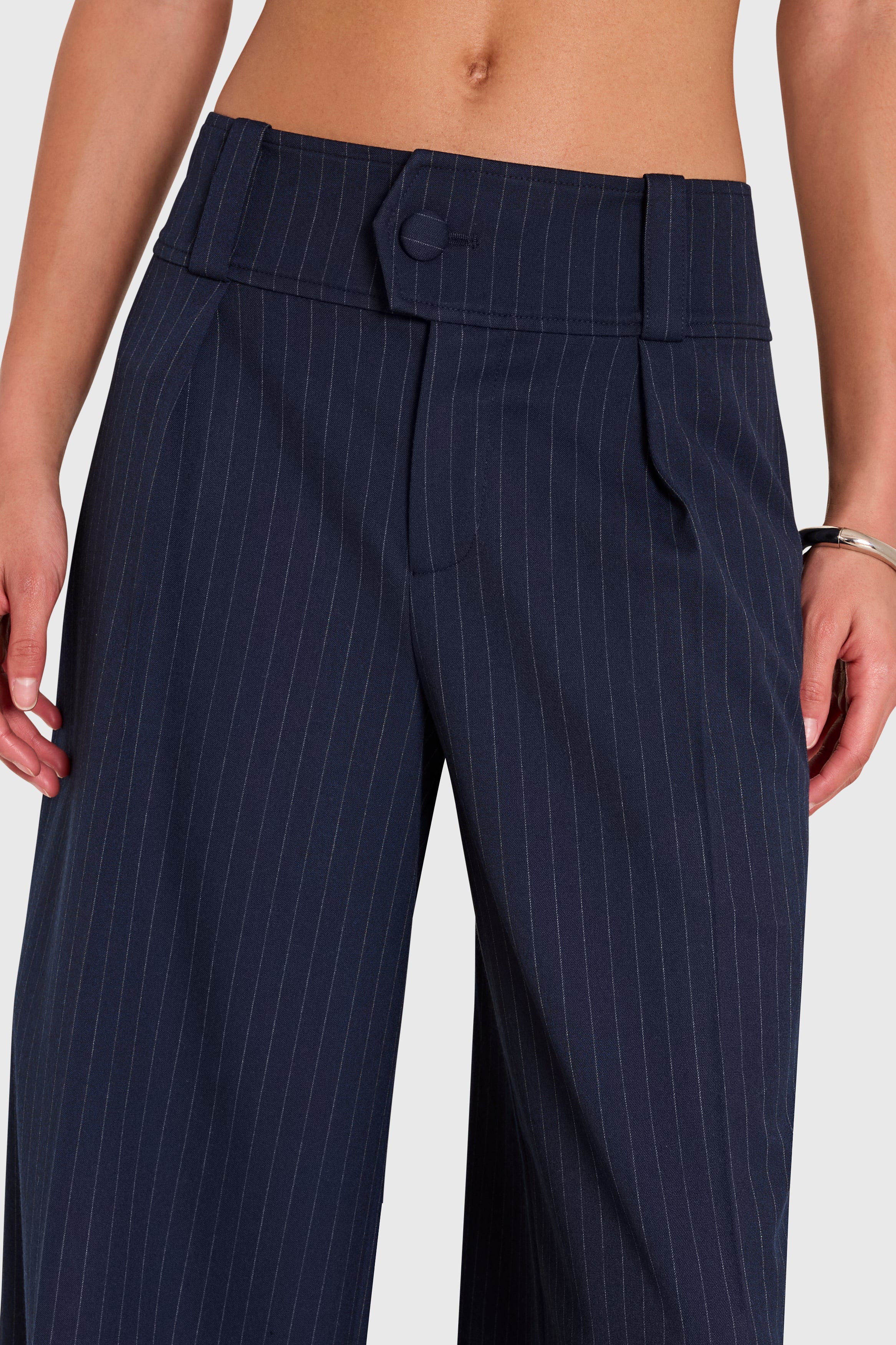 Noho Pants in Manchester Pinstripe view 4
