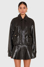 Karla Jacket in Patent Leather View 1