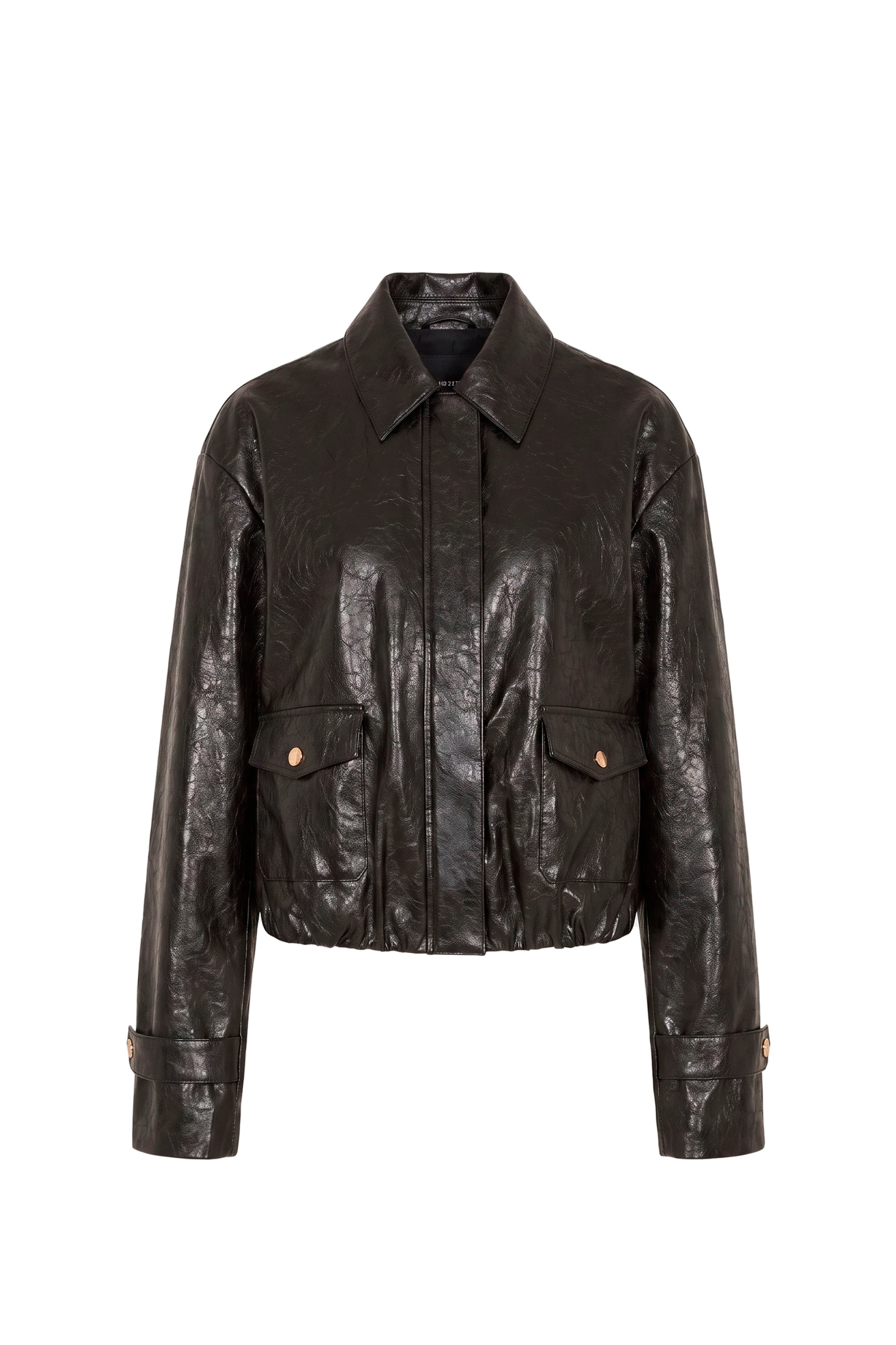 Karla Jacket in Patent Leather view 7