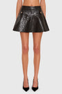 Carly Skort in Patent Leather View 1