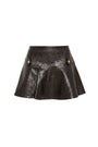 Carly Skort in Patent Leather View 7