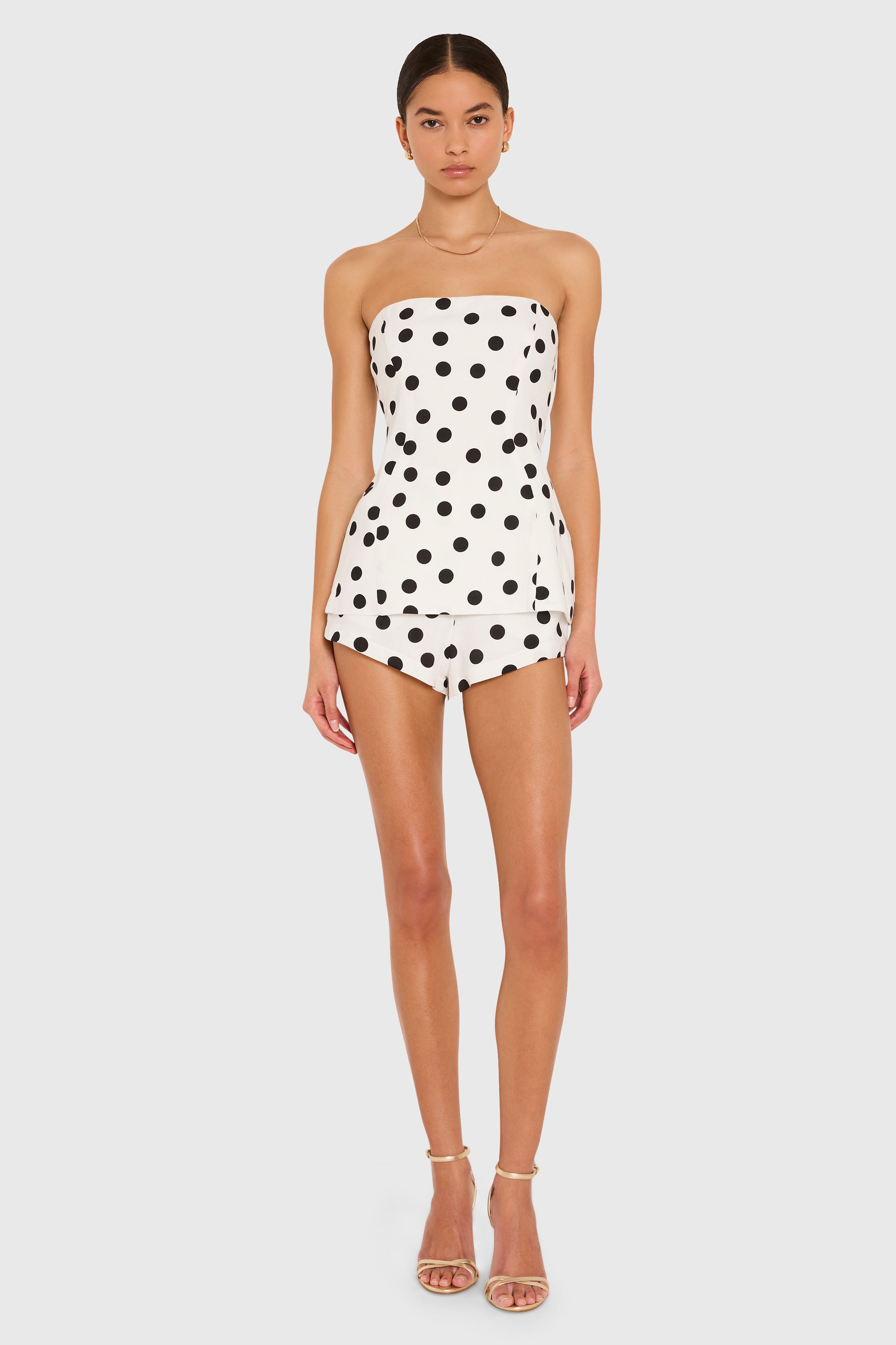 Linda Top in Polka Dot