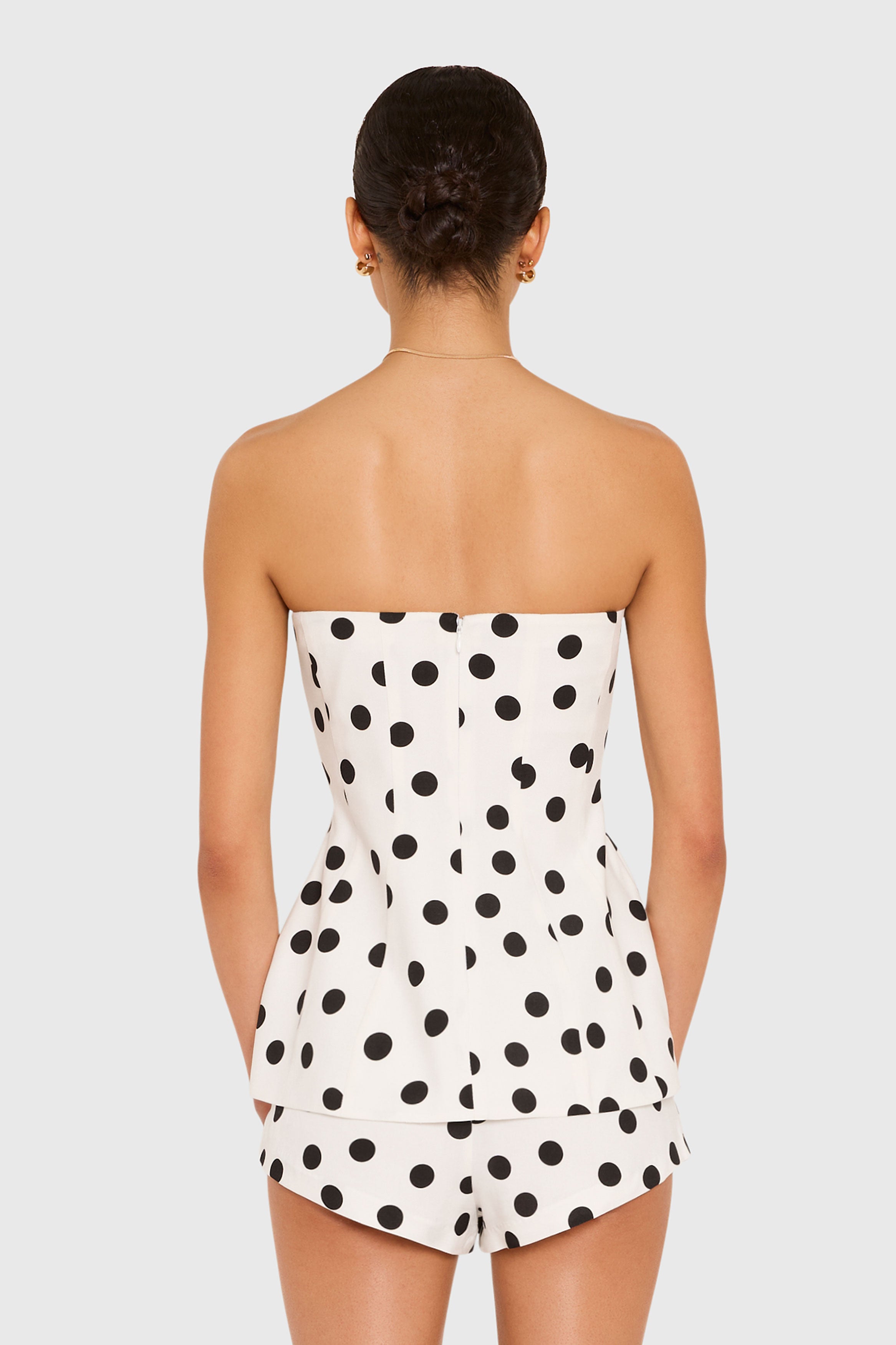 Linda Top in Polka Dot