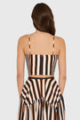 Spencer Top in Sabla Stripe View 3