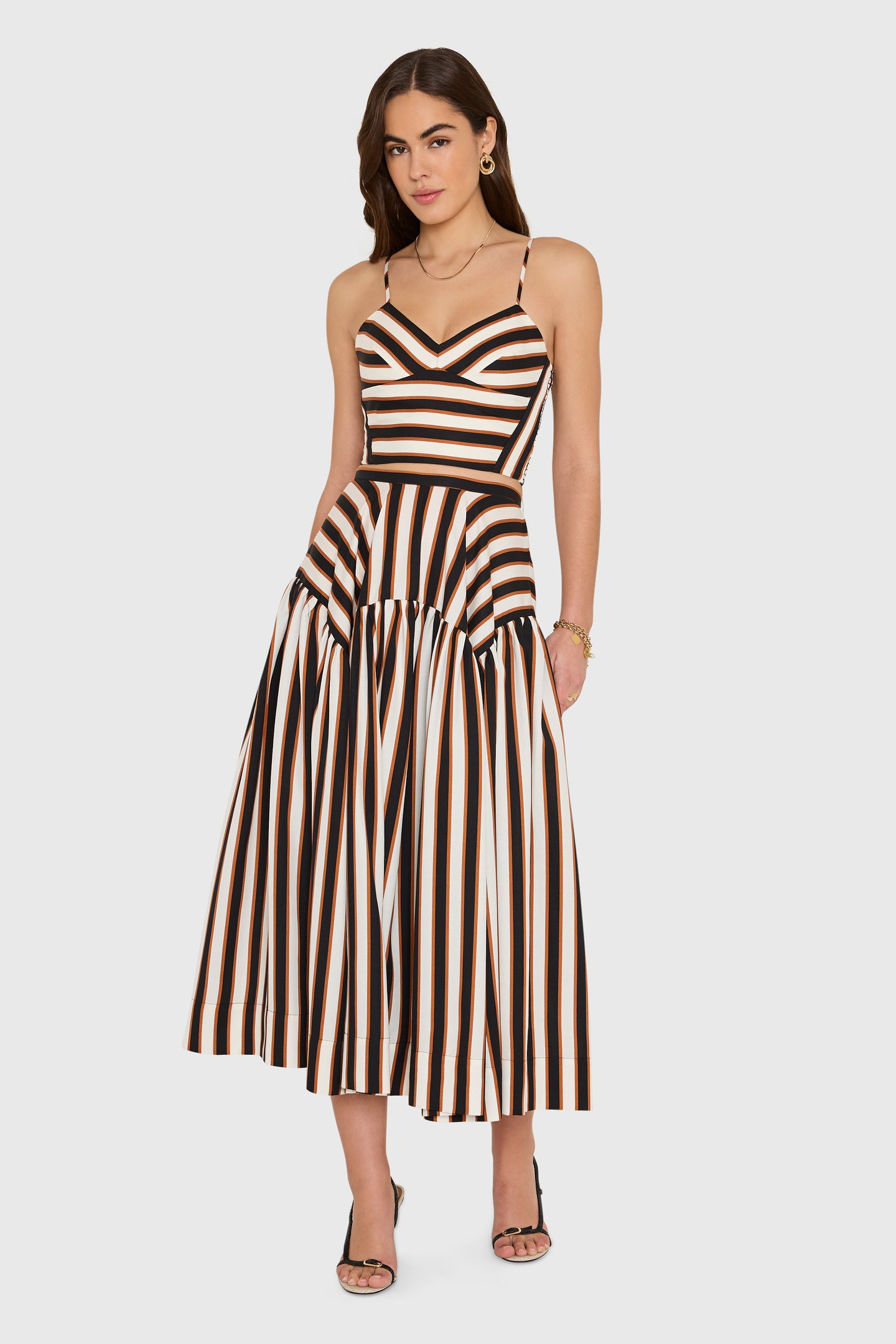 Spencer Top in Sabla Stripe View 5