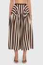 Spencer Midi Skirt in Sabla Stripe View 1