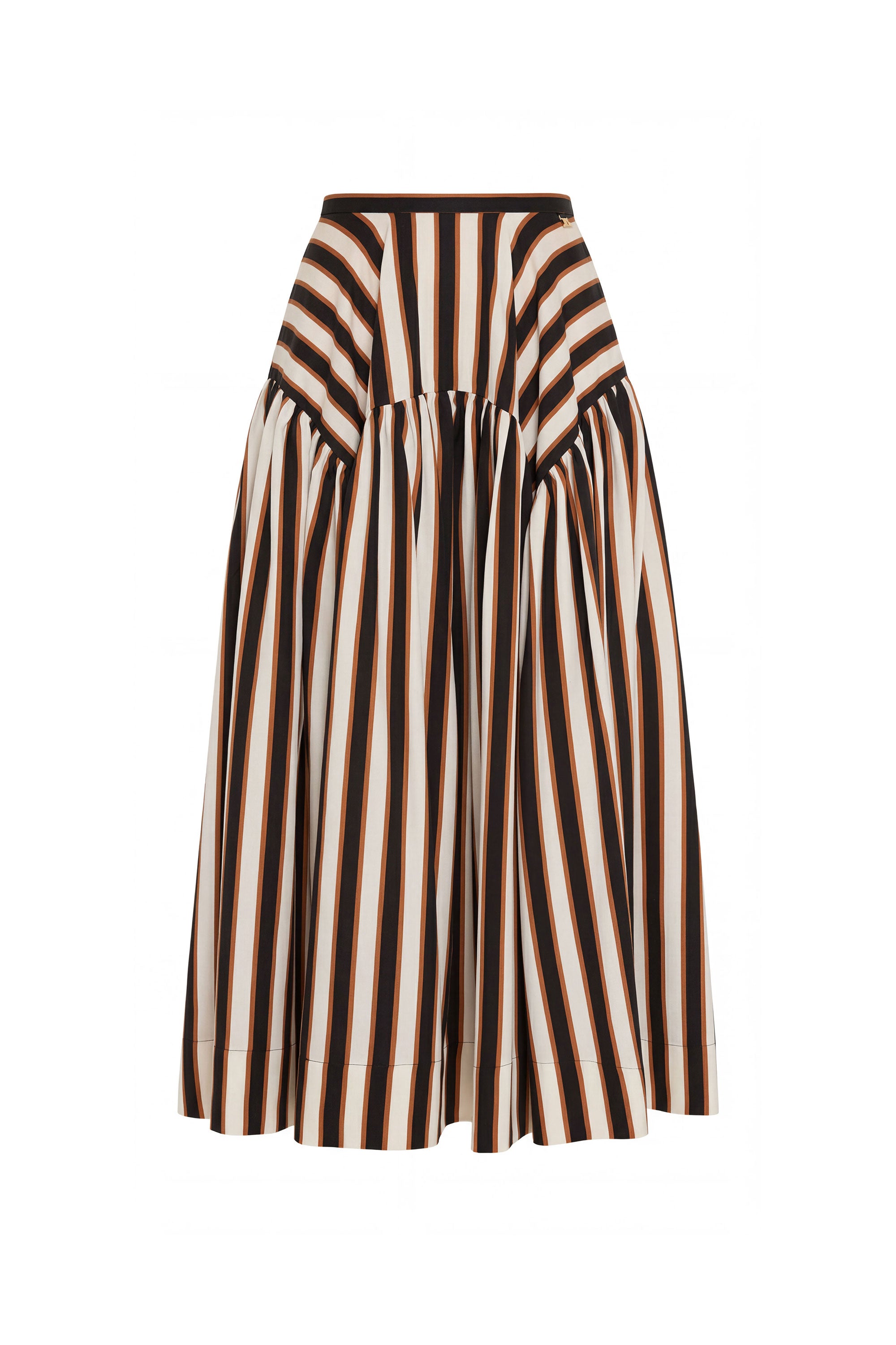 Spencer Midi Skirt in Sabla Stripe view 6