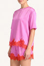 Audrie Silk Top View 2