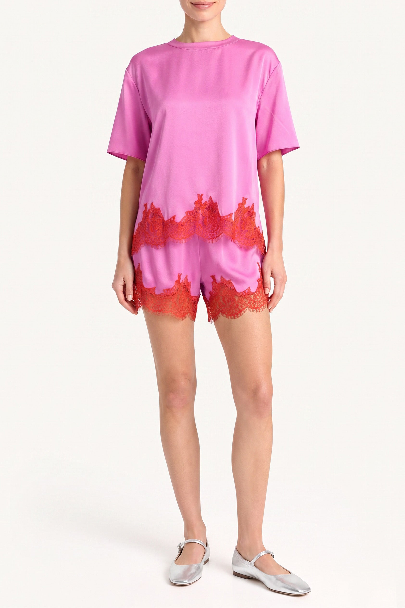 Mariko Silk Shorts view 4