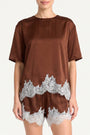 Audrie Silk Top View 1