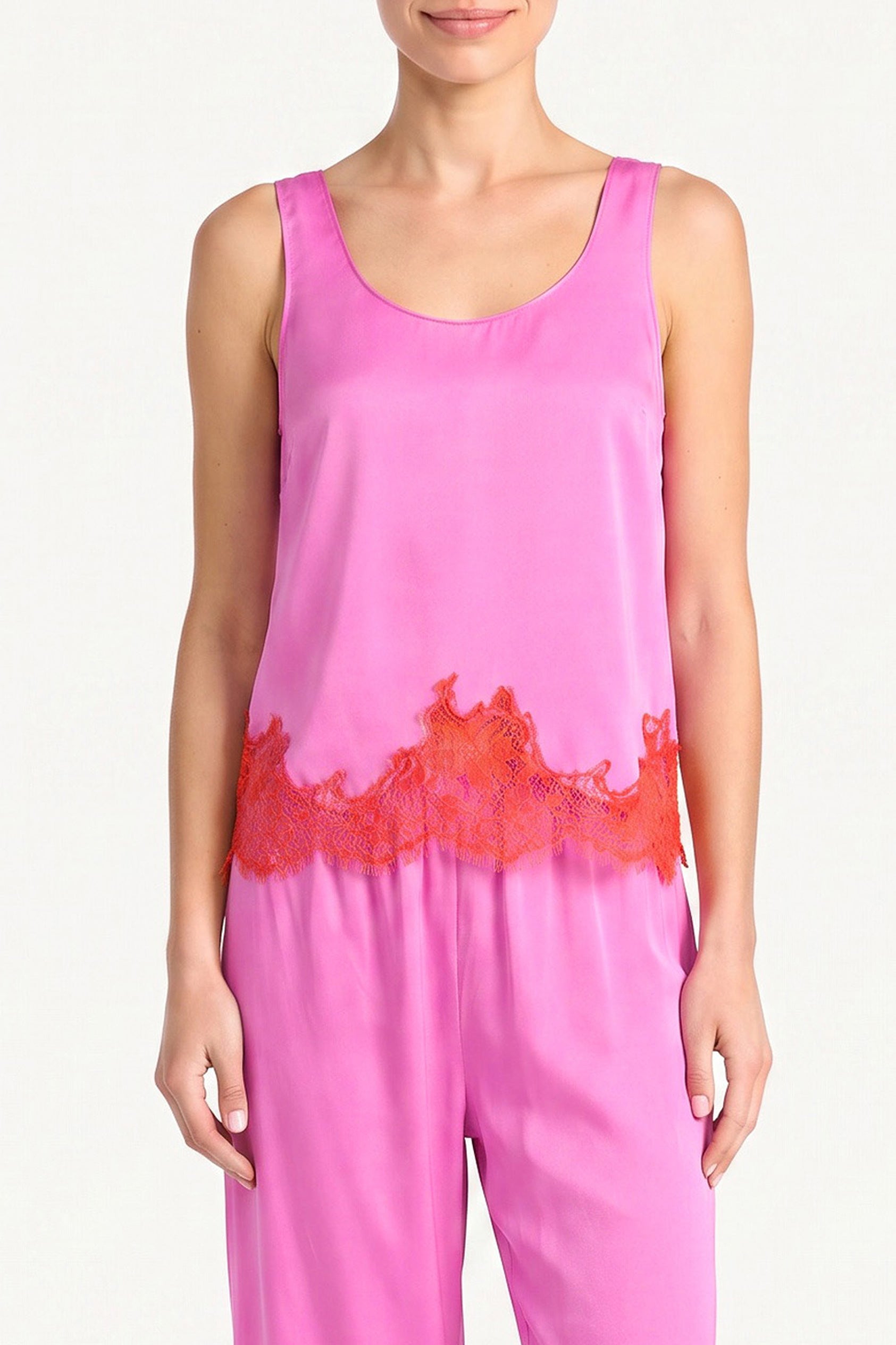Selia Silk Top view 1