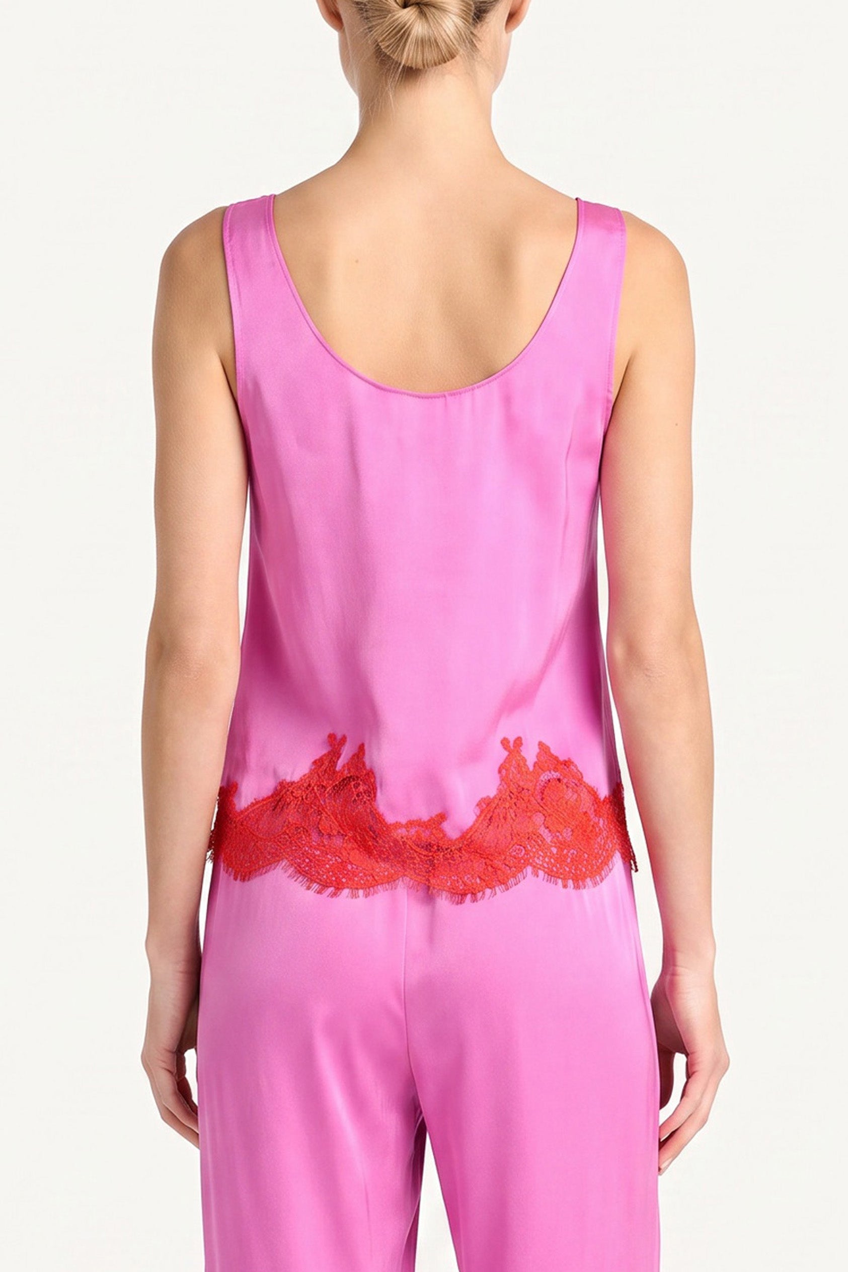 Selia Silk Top view 3
