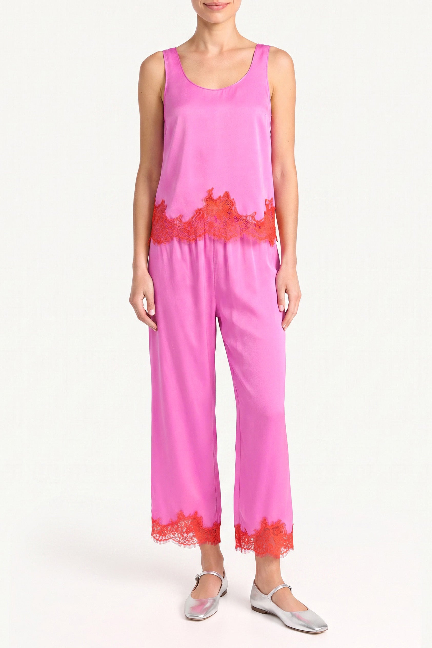 Mariko Silk Capri view 4