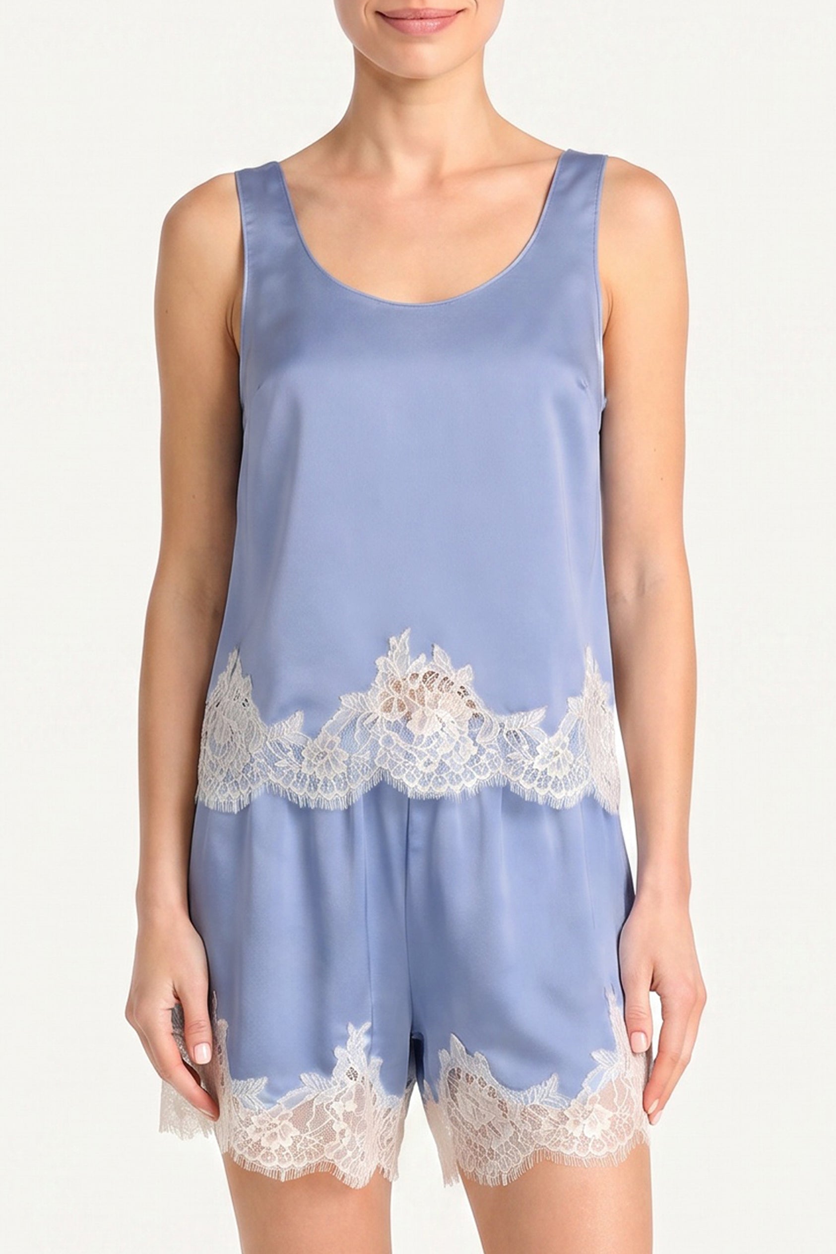 Selia Silk Top view 1