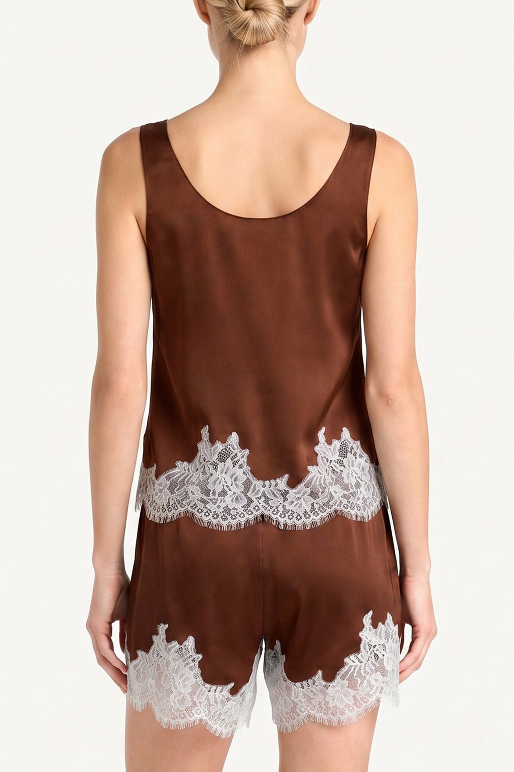 Selia Silk Top view 3