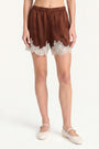 Mariko Silk Shorts View 1