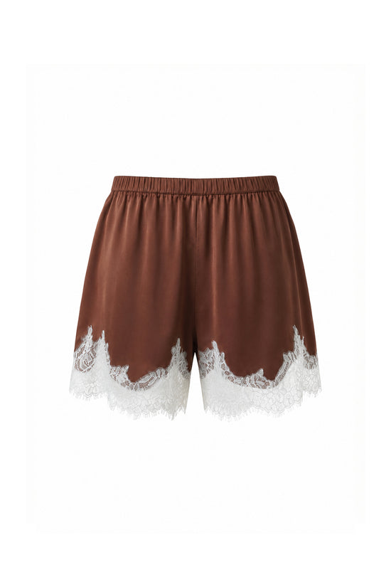 Mariko Silk Shorts view 1
