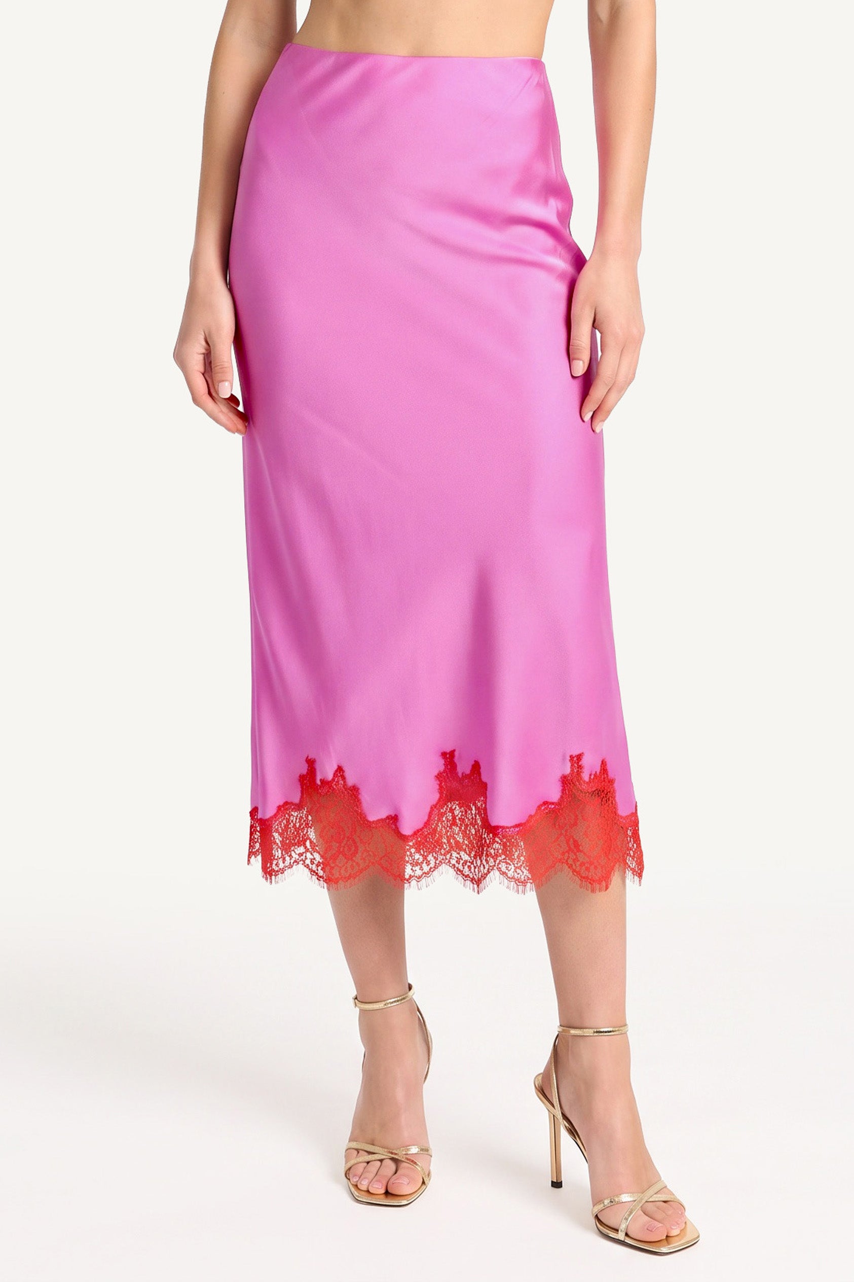 Audrie Silk Skirt view 1
