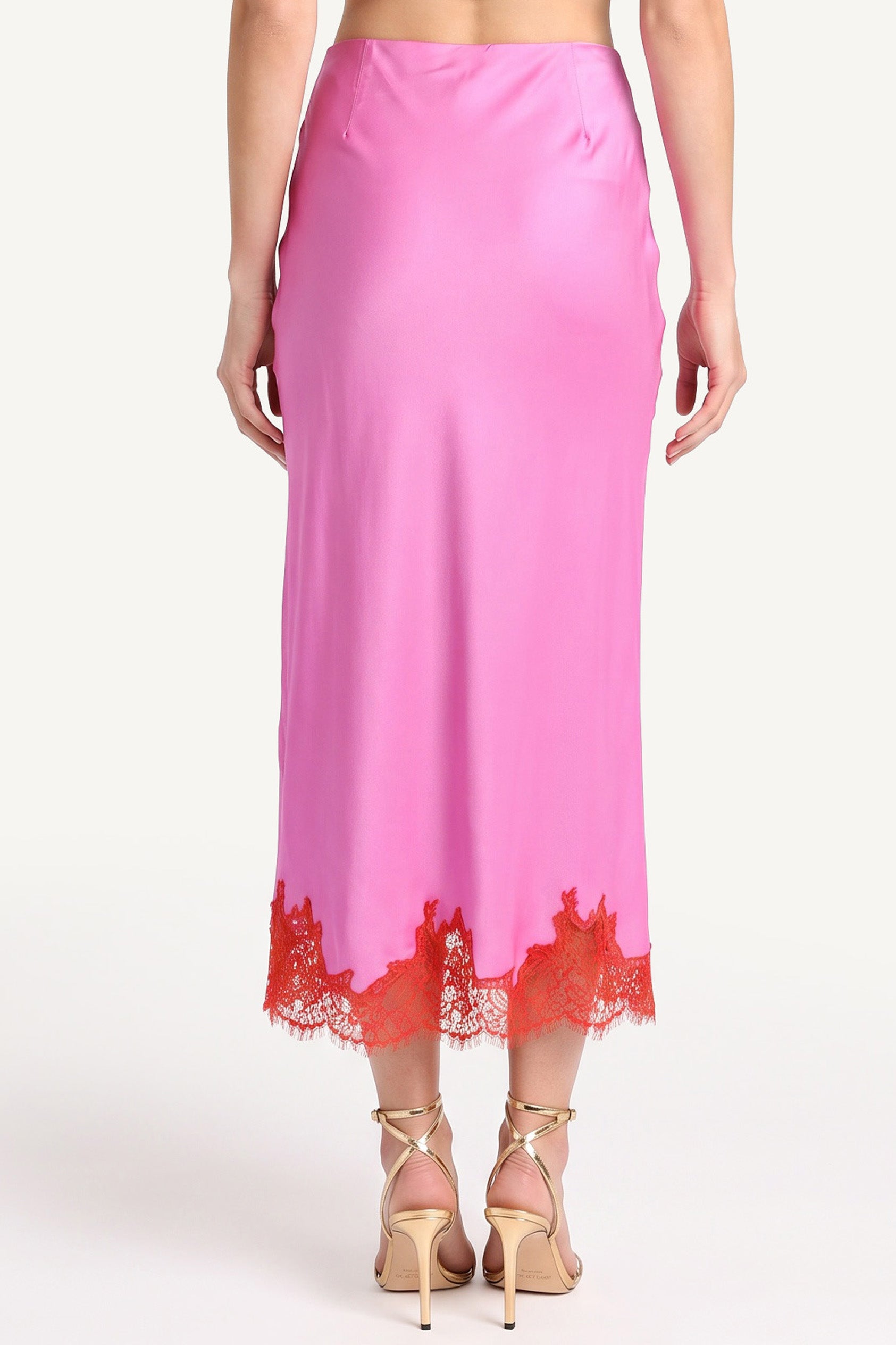 Audrie Silk Skirt view 3