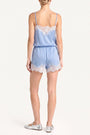 Audrie Silk Romper View 3