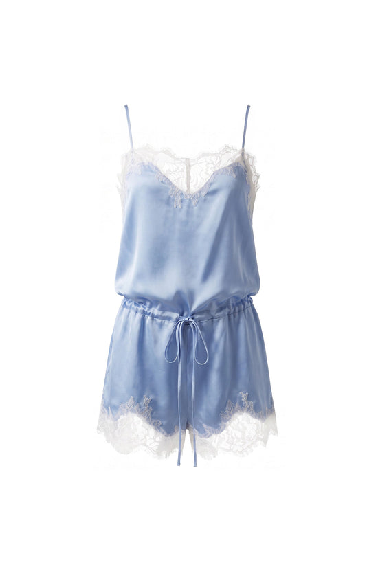 Audrie Silk Romper view 1