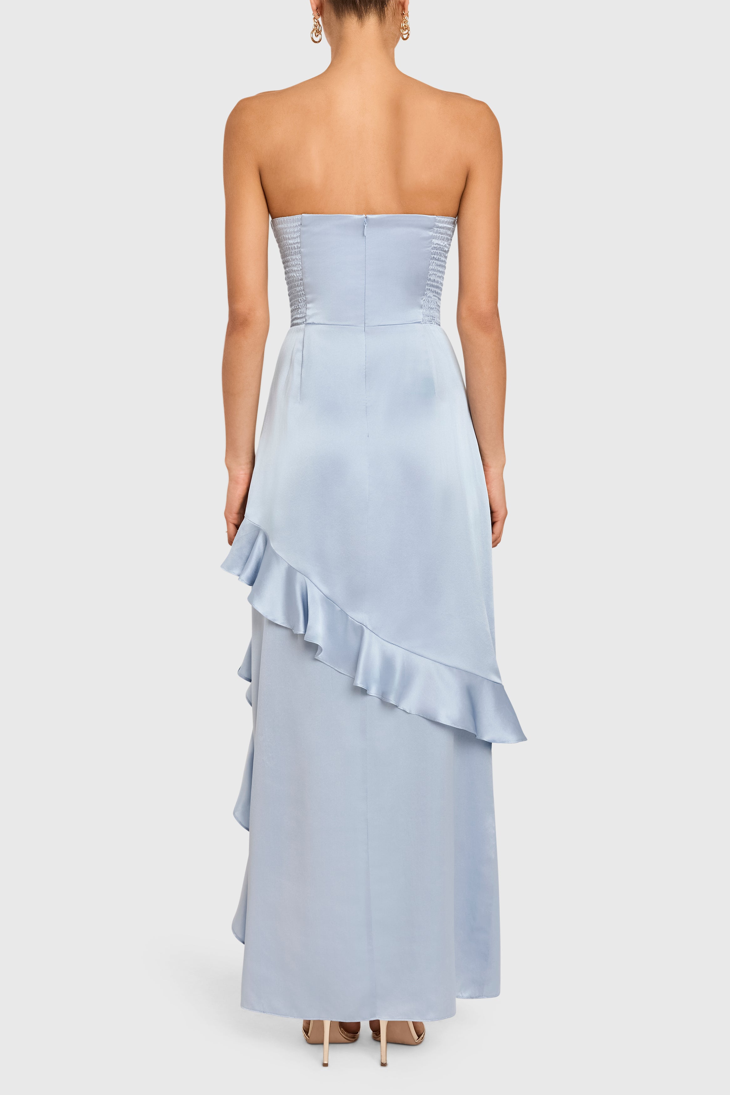 magnolia maxi dress amanda uprichard Amanda Uprichard Magnolia Dress in Lemon