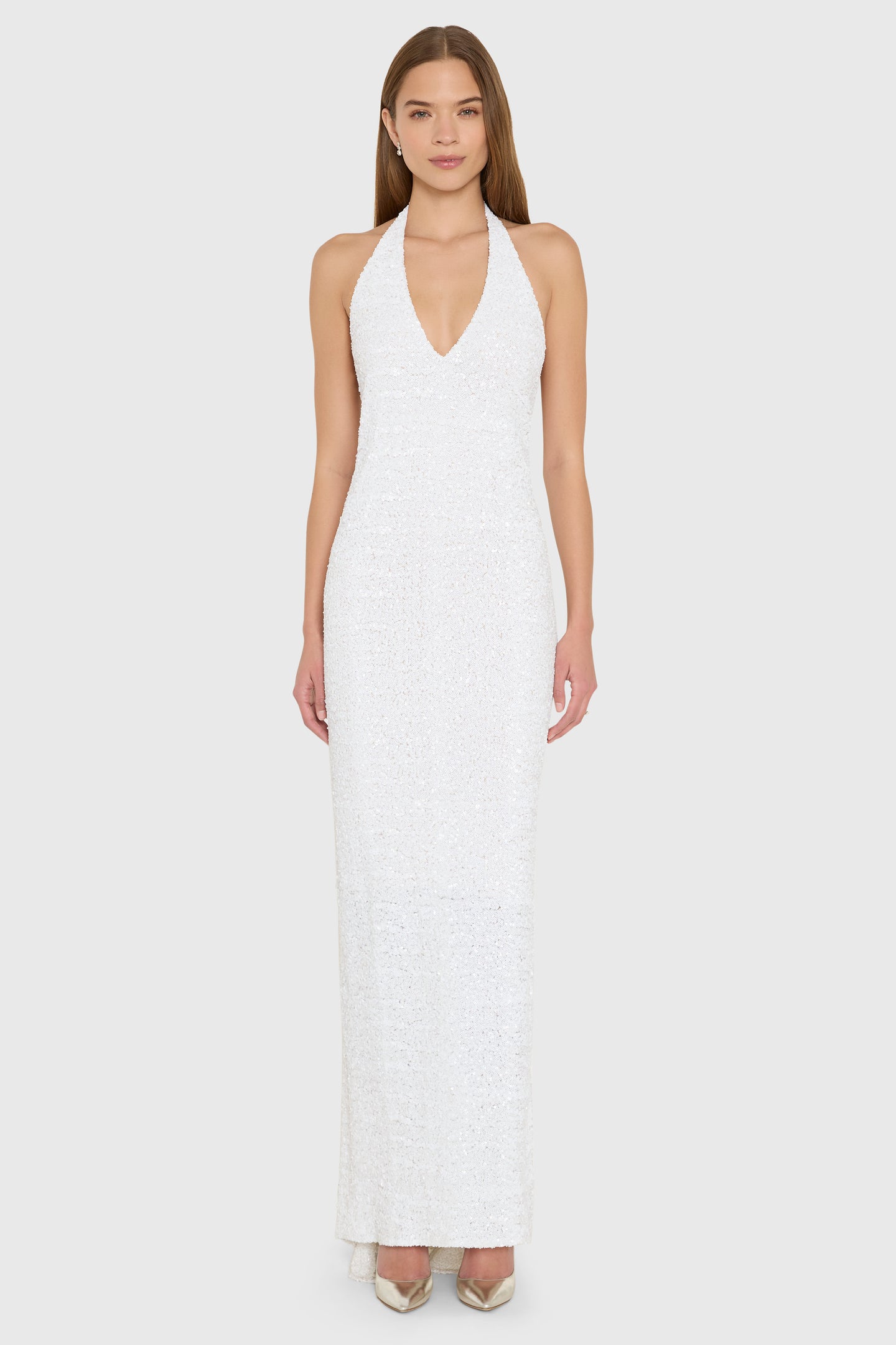 Esther Gown in Sequin View 1