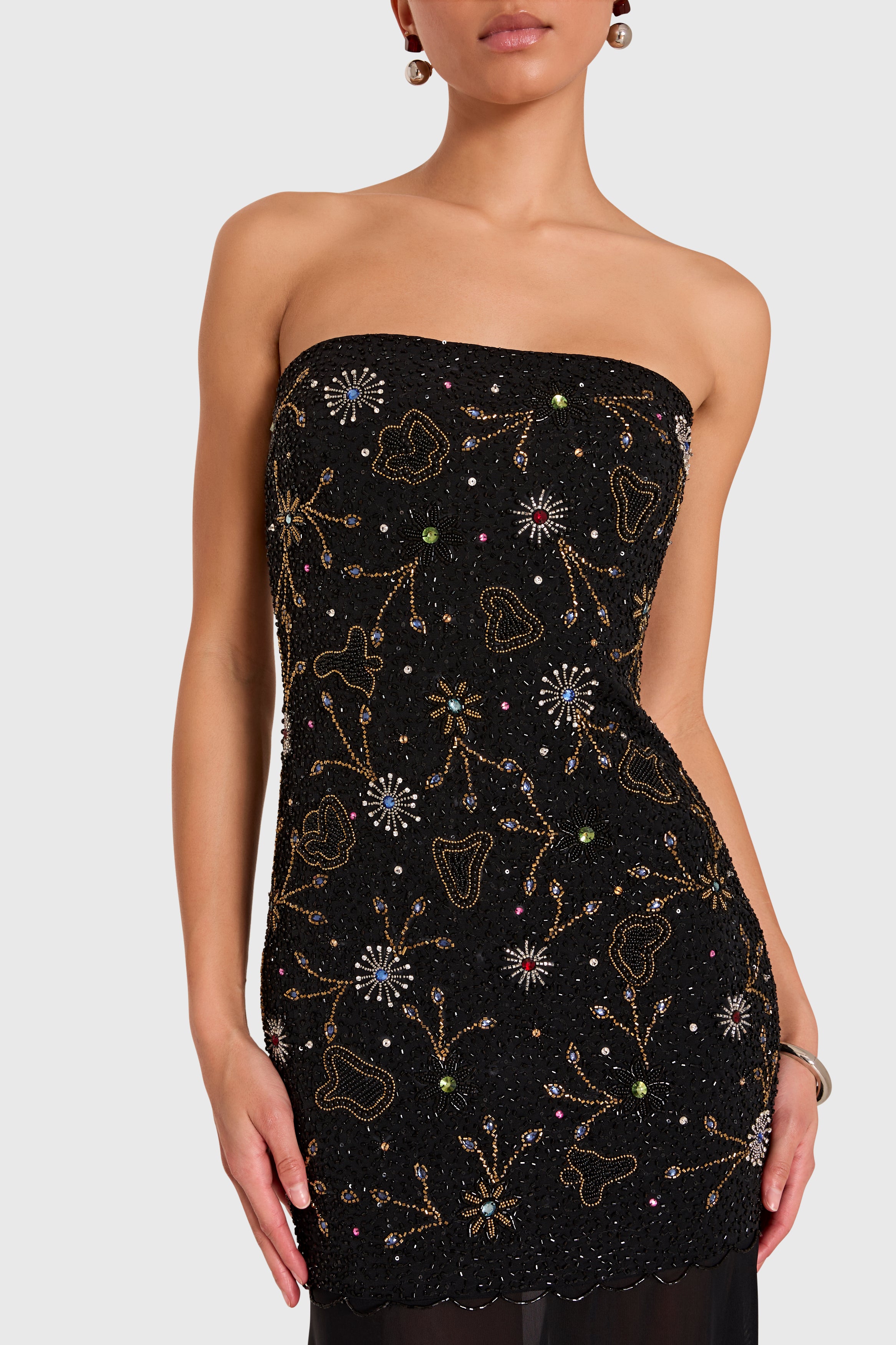 Leo Dress in Sequin view 4