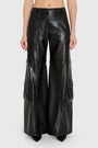 Lucas Pant in Faux Leather View 1
