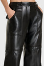 Lucas Pant in Faux Leather View 4