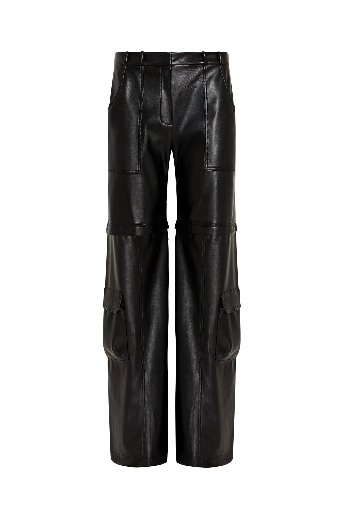 Lucas Pant in Faux Leather View 5