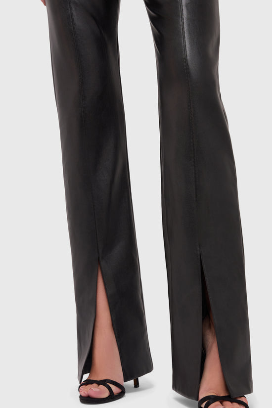 Tavira Pants in Faux Leather view 2