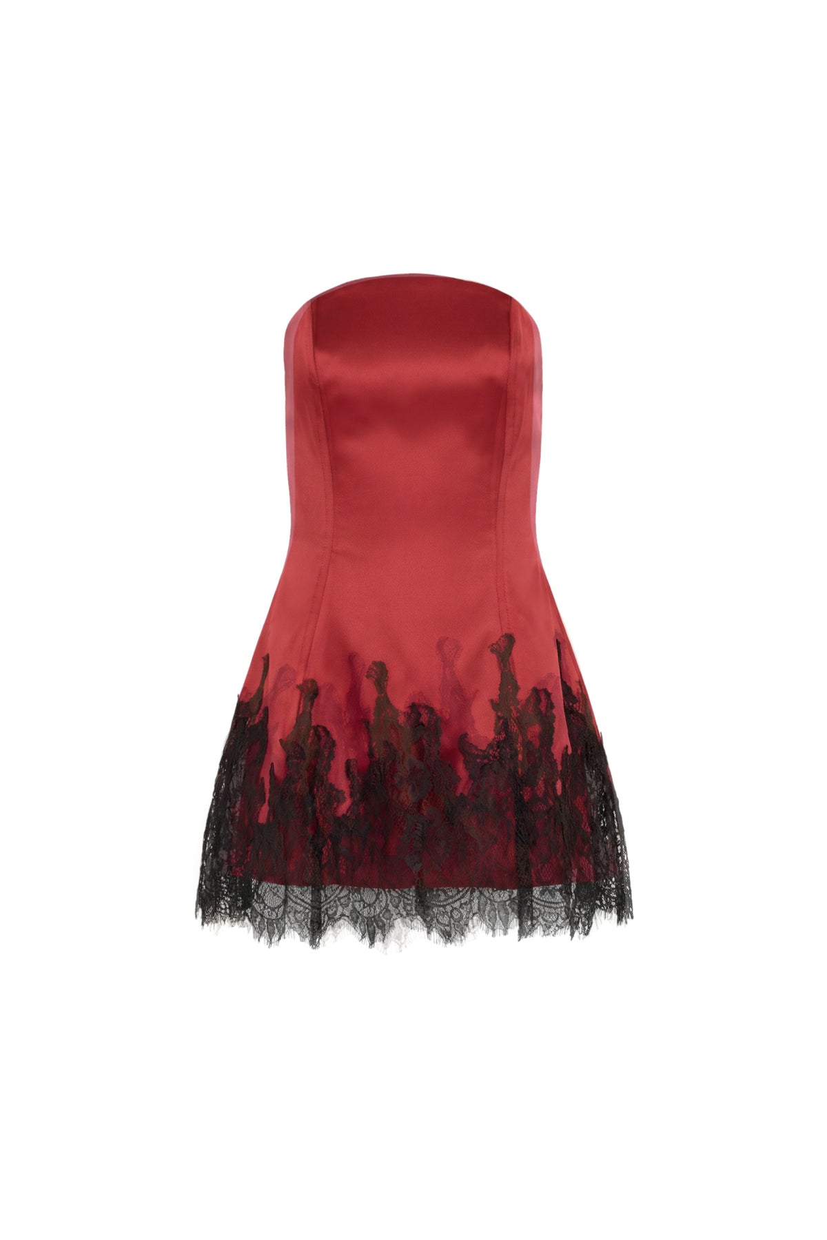 Amanda Uprichard Romilly Romper in Rosette - shown on invisible mannequin