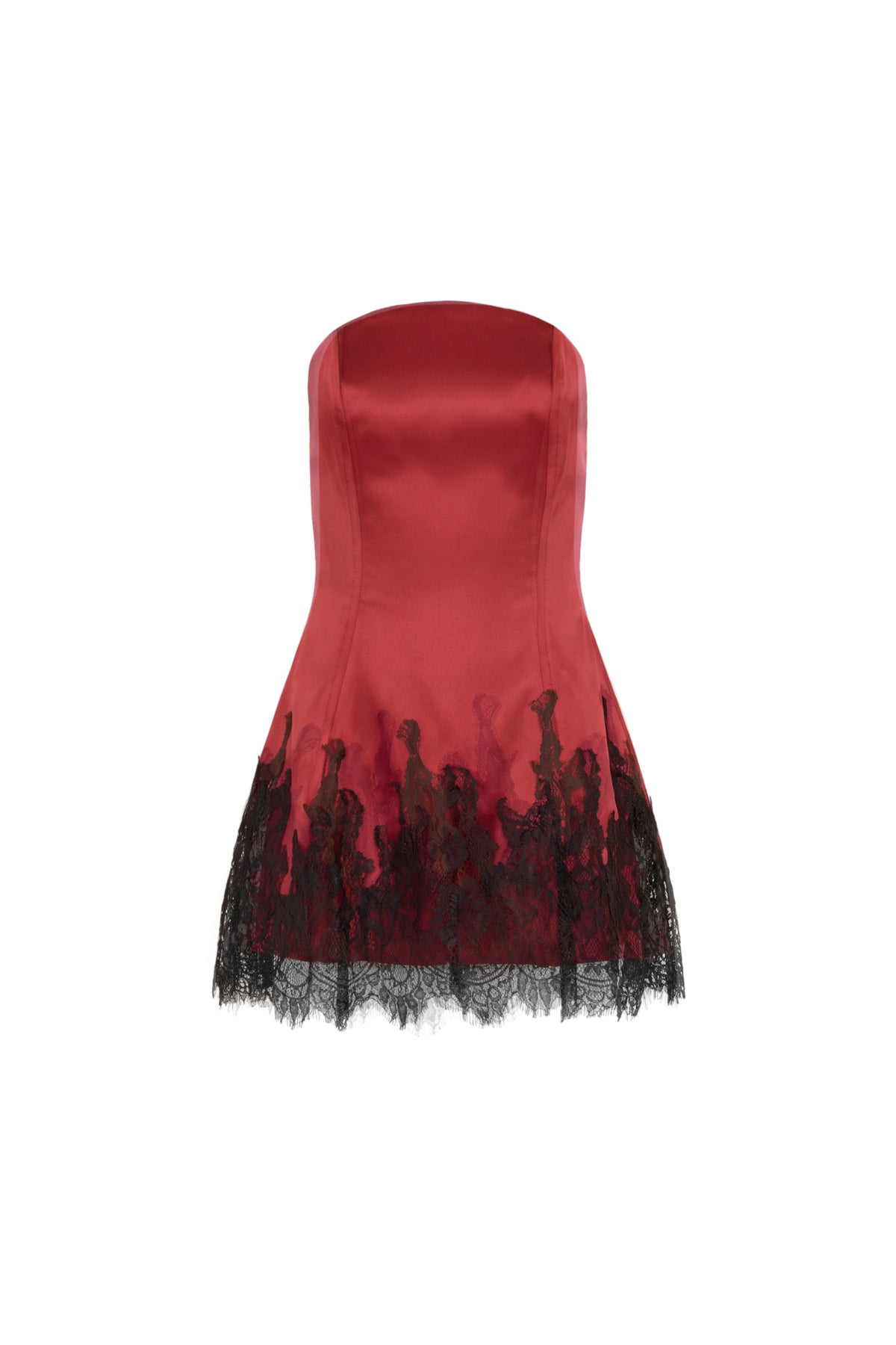 Amanda Uprichard Romilly Romper in Rosette - shown on invisible mannequin