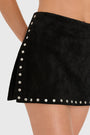 Nirvana Skort in Suede View 4