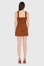 Robin Romper in Suede View 3