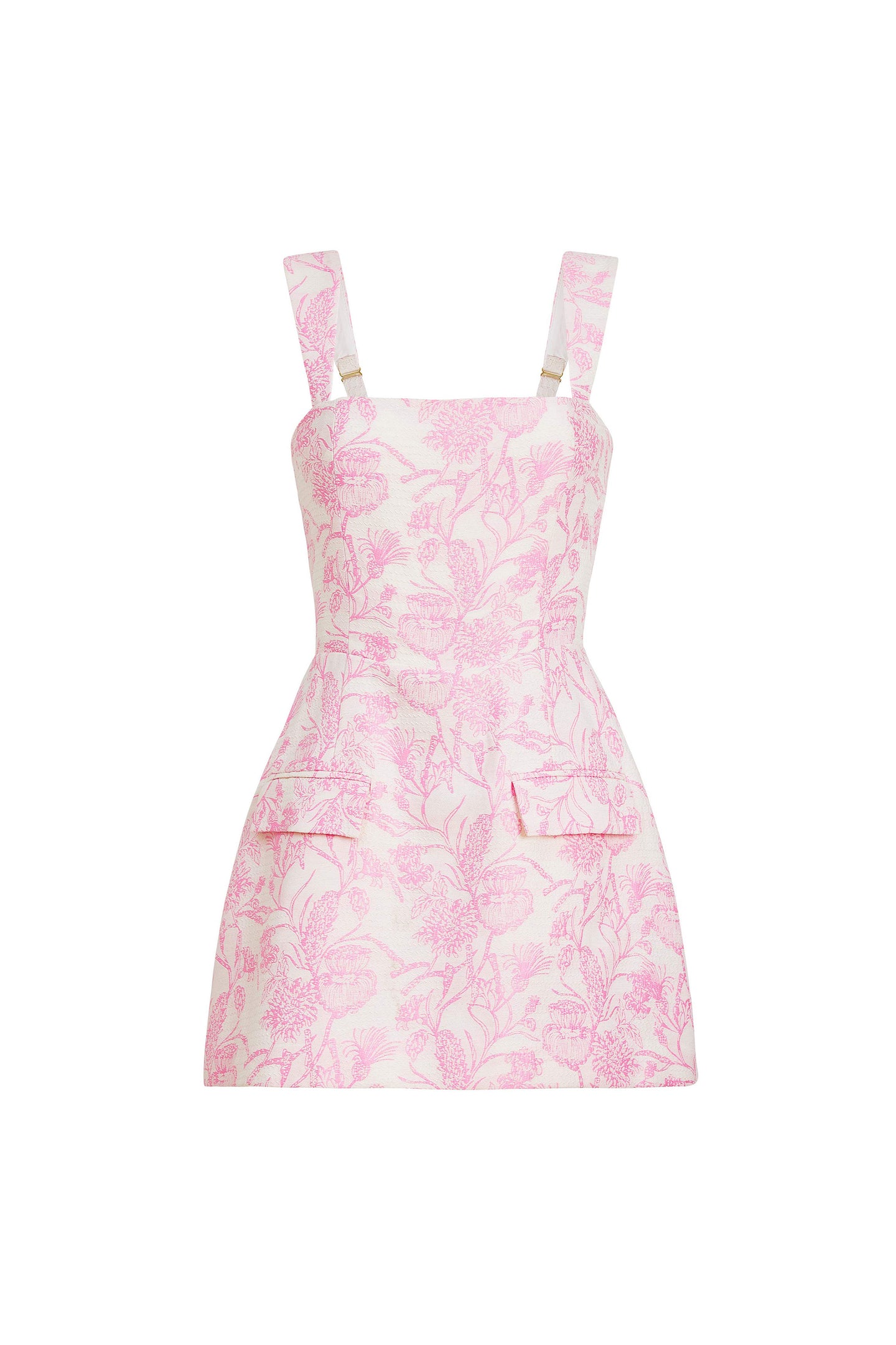 Bethany Romper in Toile Brocade View 5