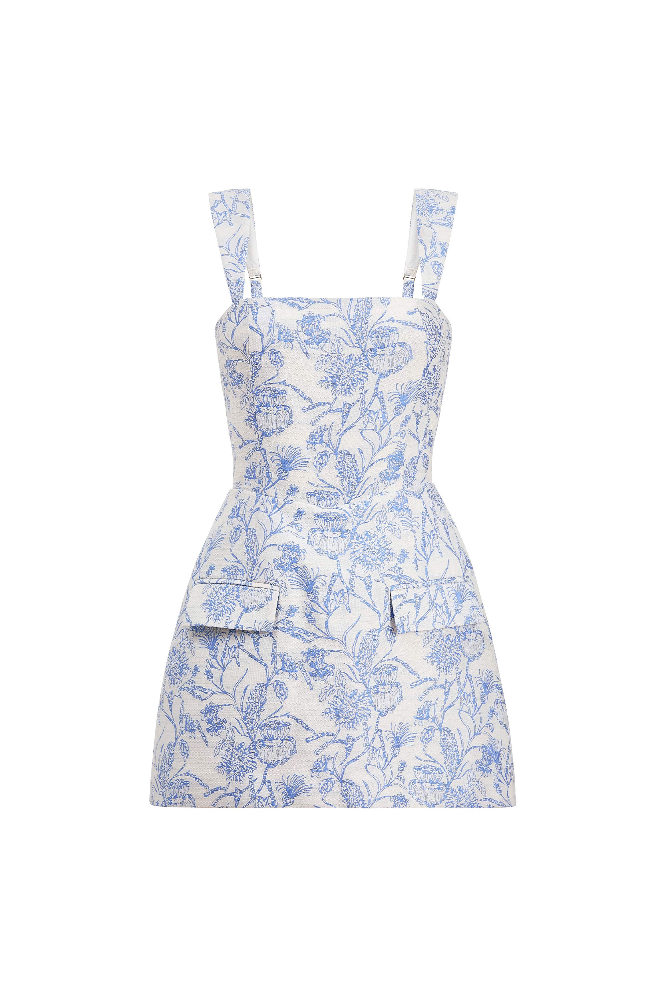 Bethany Romper in Toile Brocade
