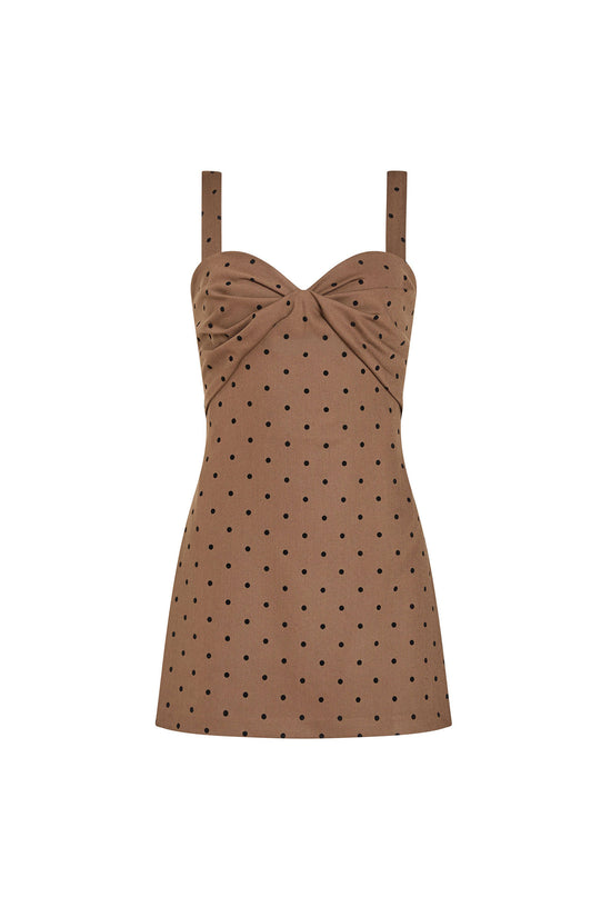 Soho Romper in Polka Dot view 1