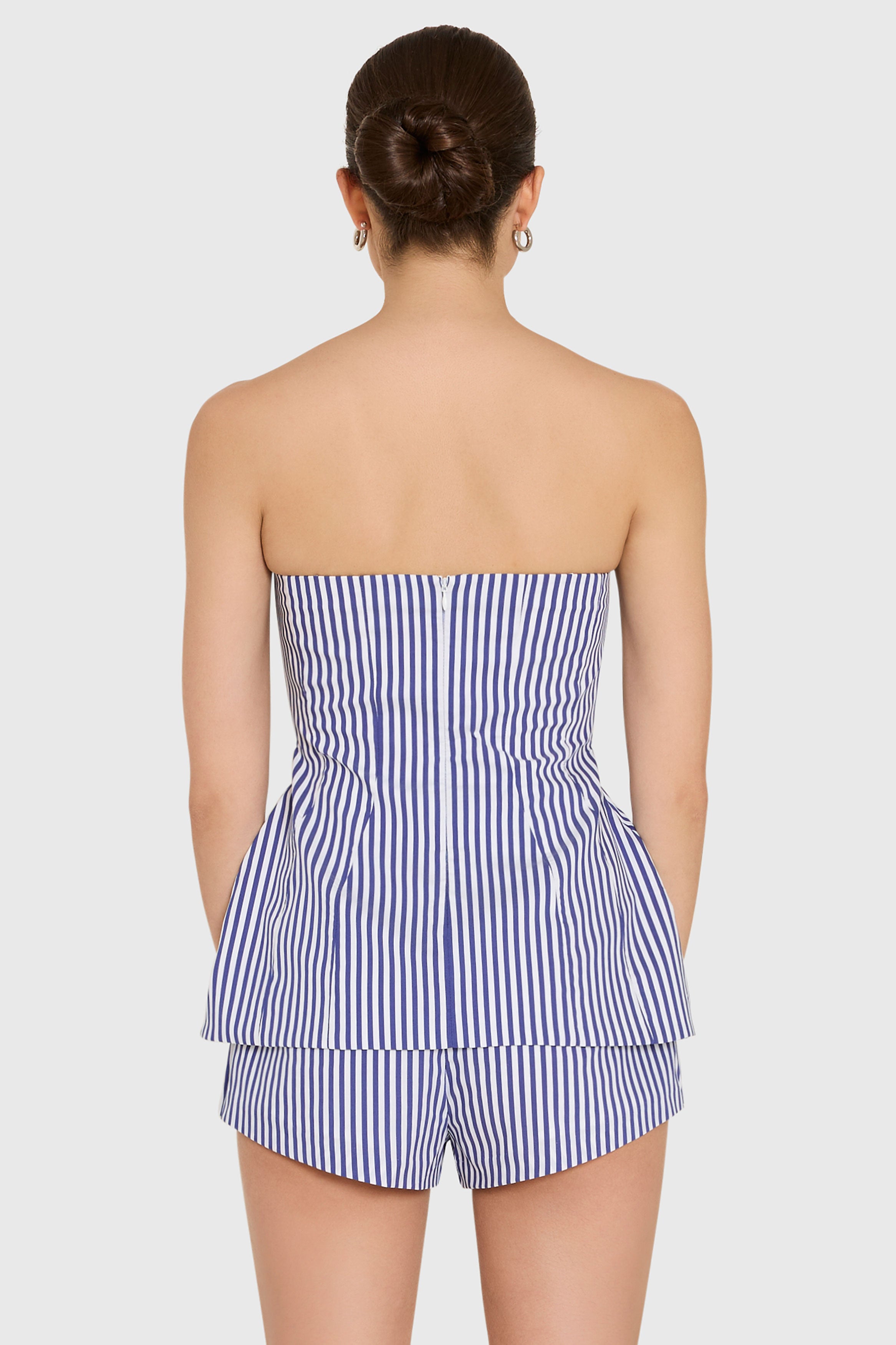 Linda Top in Bayhaven Stripe view 3